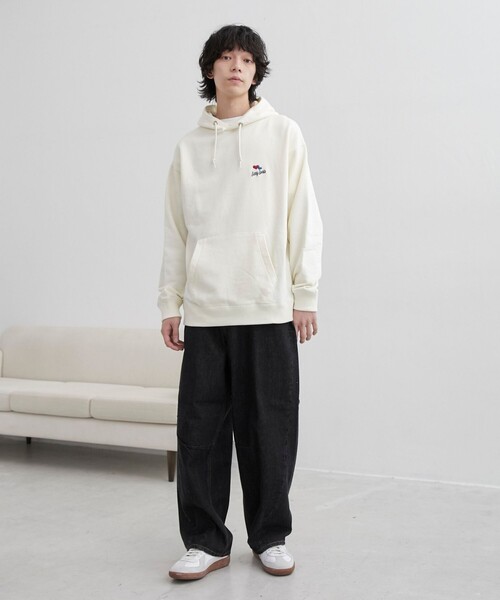 coen（コーエン）の「【C.DENIMS】リラックスカーブデニムパンツ（デニムパンツ・メンズ・ブラック/ネイビー・M/L）」の14枚目の写真