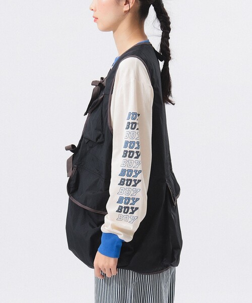 BEAMS BOY（ビームスボーイ）の「リップストップ ミリタリー ベスト
