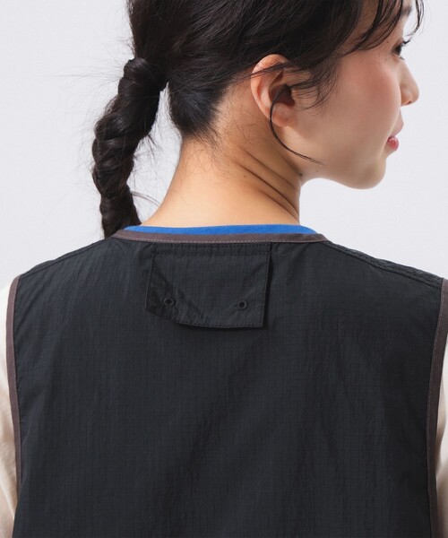 beams boy リップストップ ミリタリー ベスト BEAMS BOY（ビームスボーイ）の「リップストップ ミリタリー ベスト