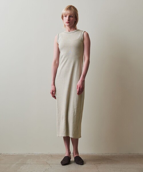 セール】＜Steven Alan＞コットン ボーダー タンクトップ