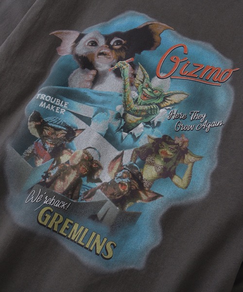 CORPUS TOKYO（コーパス トーキョー）の「【GREMLINS/グレムリン】コラージュロングスリーブTシャツ（Tシャツ/カットソー・メンズ・ホワイト/パープル/チャコール・L/M/LL）」の11枚目の写真