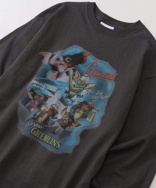 CORPUS TOKYO（コーパス トーキョー）の「【GREMLINS/グレムリン】コラージュロングスリーブTシャツ（Tシャツ/カットソー・メンズ・ホワイト/パープル/チャコール・L/M/LL）」の8枚目の写真