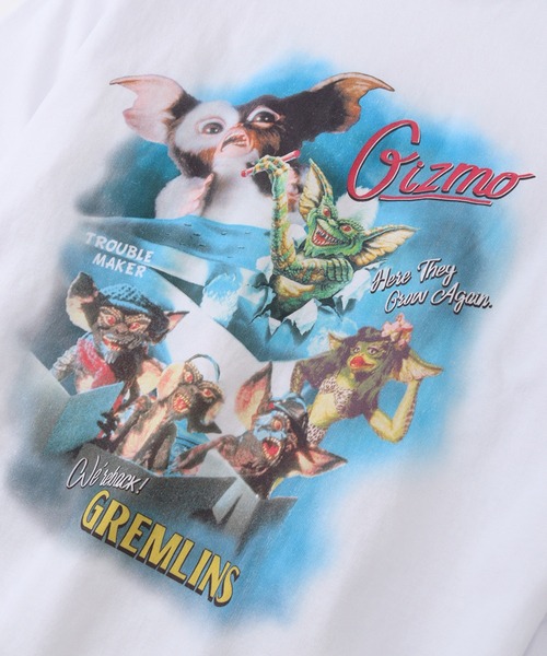 CORPUS TOKYO（コーパス トーキョー）の「【GREMLINS/グレムリン】コラージュロングスリーブTシャツ（Tシャツ/カットソー・メンズ・ホワイト/パープル/チャコール・L/M/LL）」の12枚目の写真