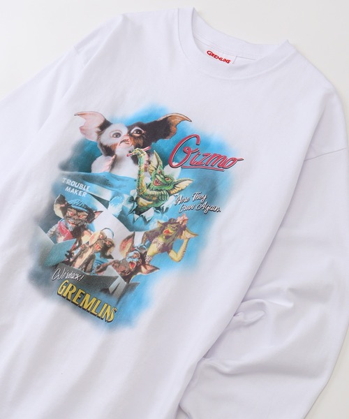 CORPUS TOKYO（コーパス トーキョー）の「【GREMLINS/グレムリン】コラージュロングスリーブTシャツ（Tシャツ/カットソー・メンズ・ホワイト/パープル/チャコール・L/M/LL）」の9枚目の写真