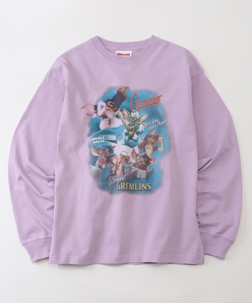 CORPUS TOKYO（コーパス トーキョー）の「【GREMLINS/グレムリン】コラージュロングスリーブTシャツ（Tシャツ/カットソー・メンズ・ホワイト/パープル/チャコール・L/M/LL）」の7枚目の写真