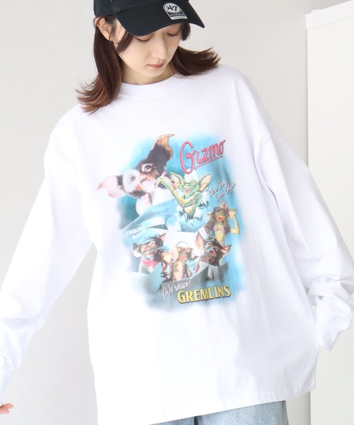 CORPUS TOKYO（コーパス トーキョー）の「【GREMLINS/グレムリン】コラージュロングスリーブTシャツ（Tシャツ/カットソー・メンズ・ホワイト/パープル/チャコール・L/M/LL）」の18枚目の写真