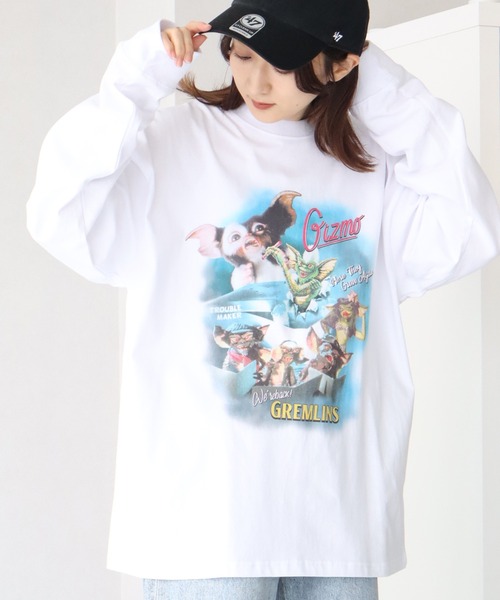CORPUS TOKYO（コーパス トーキョー）の「【GREMLINS/グレムリン】コラージュロングスリーブTシャツ（Tシャツ/カットソー・メンズ・ホワイト/パープル/チャコール・L/M/LL）」の19枚目の写真