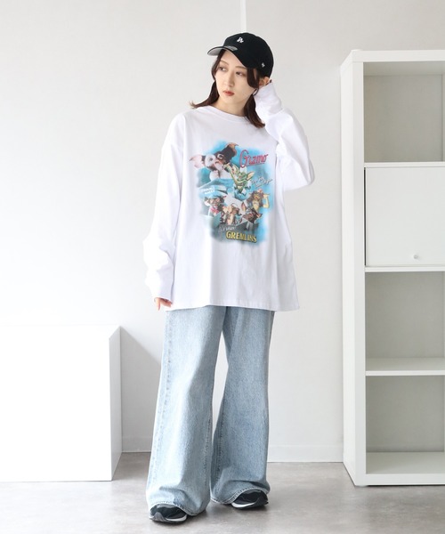 CORPUS TOKYO（コーパス トーキョー）の「【GREMLINS/グレムリン】コラージュロングスリーブTシャツ（Tシャツ/カットソー・メンズ・ホワイト/パープル/チャコール・L/M/LL）」の22枚目の写真