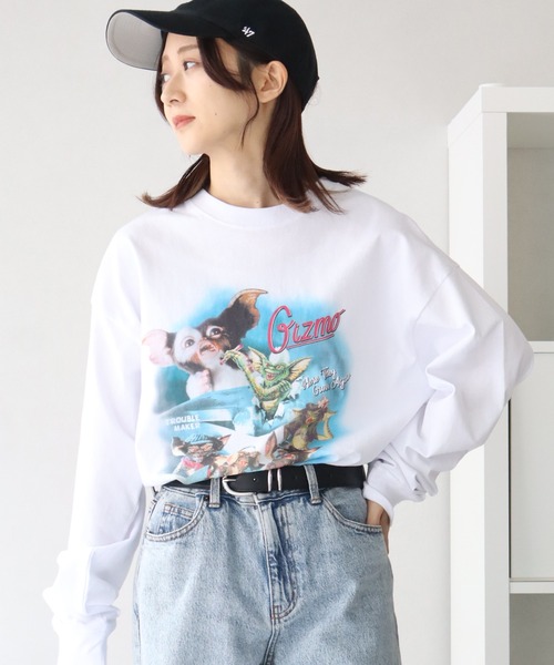 CORPUS TOKYO（コーパス トーキョー）の「【GREMLINS/グレムリン】コラージュロングスリーブTシャツ（Tシャツ/カットソー・メンズ・ホワイト/パープル/チャコール・L/M/LL）」の17枚目の写真