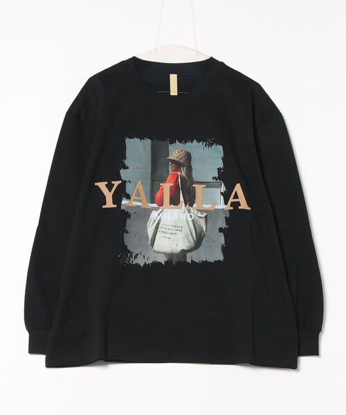 Q（キュー）の「ビッグバッグガールロンT（Tシャツ/カットソー・レディース・ホワイト/ブラック・MEDIUM）」の16枚目の写真