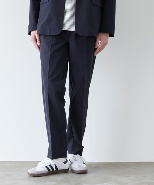 coca（coca）（コカ）の「サッカースラックスパンツ（スラックス・メンズ・ネイビー・L/M/XL）」の2枚目の写真