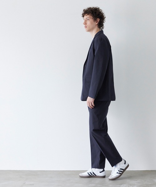 coca（coca）（コカ）の「サッカースラックスパンツ（スラックス・メンズ・ネイビー・L/M/XL）」の3枚目の写真