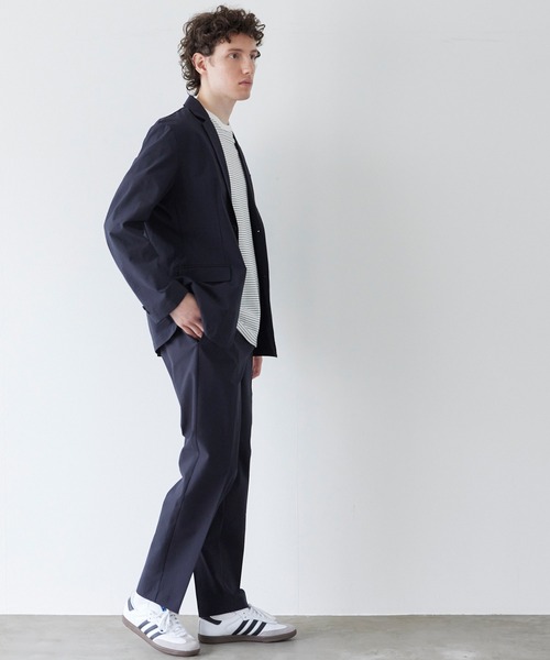 coca（coca）（コカ）の「サッカースラックスパンツ（スラックス・メンズ・ネイビー・L/M/XL）」の7枚目の写真