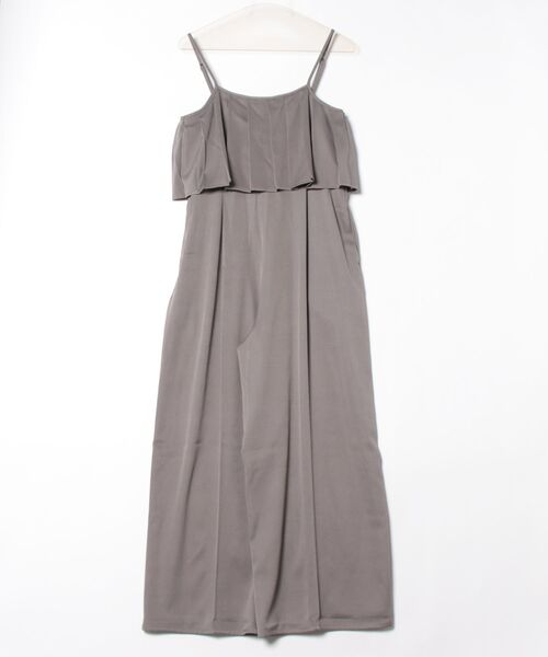 ツイルプリーツキャミオールインワン（サロペット/オーバーオール）｜STYLEBLOCK（スタイルブロック）