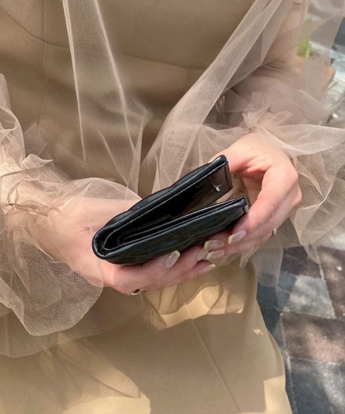 DONOBAN（ドノバン）の「キルティング財布（財布・レディース・ブルー/ブラック/ピンク・ONE）」の8枚目の写真