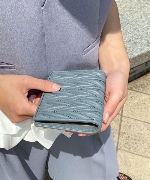 DONOBAN（ドノバン）の「キルティング財布（財布・レディース・ブルー/ブラック/ピンク・ONE）」の14枚目の写真