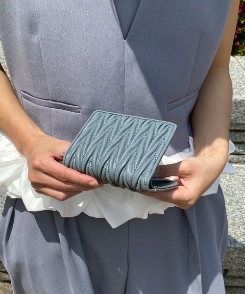 DONOBAN（ドノバン）の「キルティング財布（財布・レディース・ブルー/ブラック/ピンク・ONE）」の16枚目の写真