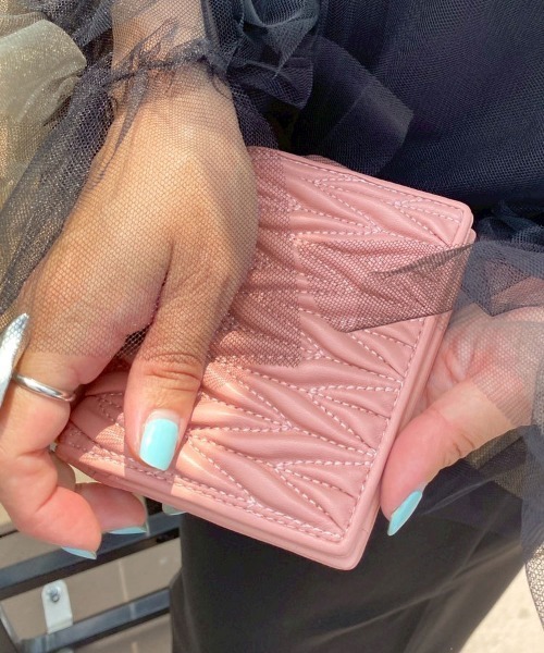 DONOBAN（ドノバン）の「キルティング財布（財布・レディース・ブルー/ブラック/ピンク・ONE）」の18枚目の写真