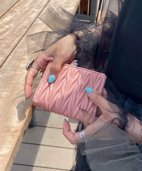 DONOBAN（ドノバン）の「キルティング財布（財布・レディース・ブルー/ブラック/ピンク・ONE）」の22枚目の写真