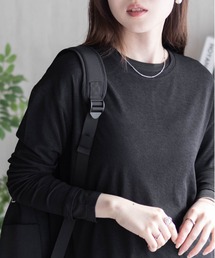 HusHusH | HusHusH ハッシュアッシュ シアー アンサンブルロンT(Tシャツ/カットソー)