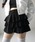 me+em selecti~[ZNgj́uy Rcolor zRitJbg\[~jXJp ^ 3 frill cutsew mini skirt pantsiXJ[gjvbubN