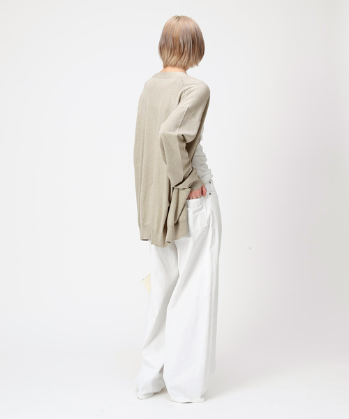 AP STUDIO（エーピーストゥディオ）の「【HAIKURE/ハイクル】BETHANY White denim（デニムパンツ・レディース・ホワイト・23/24/25/26/27）」の19枚目の写真