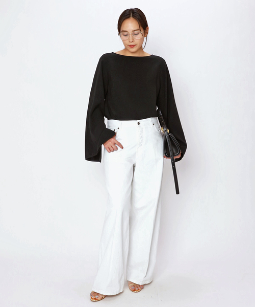 AP STUDIO（エーピーストゥディオ）の「【HAIKURE/ハイクル】BETHANY White denim（デニムパンツ・レディース・ホワイト・23/24/25/26/27）」の20枚目の写真