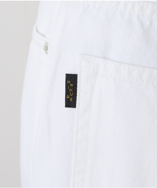 AP STUDIO（エーピーストゥディオ）の「【HAIKURE/ハイクル】BETHANY White denim（デニムパンツ・レディース・ホワイト・23/24/25/26/27）」の6枚目の写真