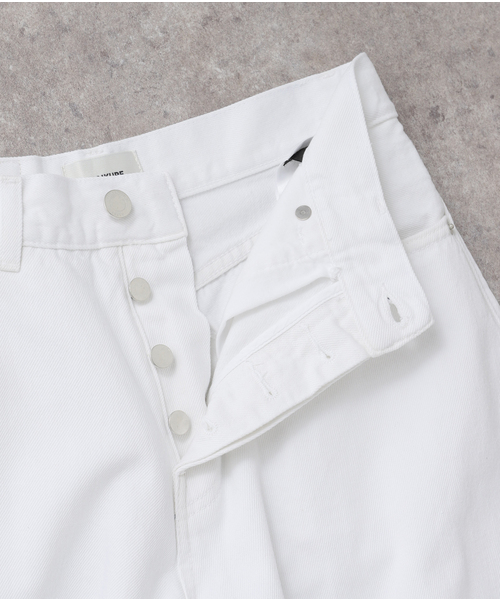 AP STUDIO（エーピーストゥディオ）の「【HAIKURE/ハイクル】BETHANY White denim（デニムパンツ・レディース・ホワイト・23/24/25/26/27）」の8枚目の写真