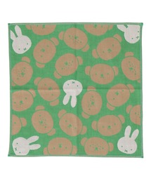 Dick Bruna（ディックブルーナ）の「MIFFY 三重ガーゼンハンカチ<総柄フェイス>（ハンカチ/ハンドタオル・キッズ）」