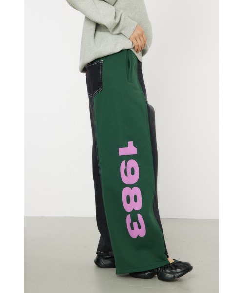 RODEO CROWNS WIDE BOWL（ロデオクラウンズワイドボウル）の「custom パンツ（その他パンツ・レディース・ライトブルー/ブラック/オフホワイト・SMALL/MEDIUM）」の6枚目の写真