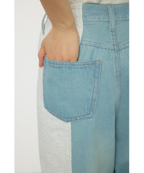 RODEO CROWNS WIDE BOWL（ロデオクラウンズワイドボウル）の「custom パンツ（その他パンツ・レディース・ライトブルー/ブラック/オフホワイト・SMALL/MEDIUM）」の16枚目の写真