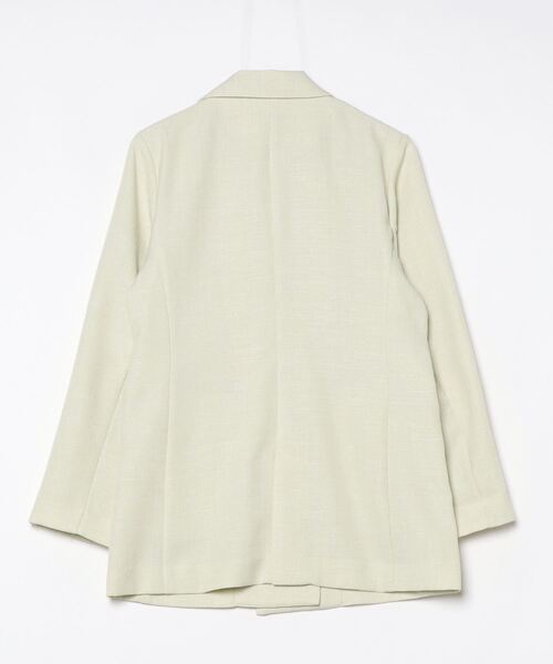 ROSE BUD（ローズバッド）の「テーラードジャケット（テーラードジャケット・レディース・ライトグリーン/ネイビー・S/M）」の3枚目の写真