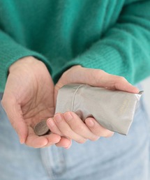 CLASKA Gallery & Shop "DO"（クラスカ ギャラリー＆ショップ　ドー）の「CLASKA DO BANK クラスカ ドー バンク フラットバネポーチ コインケース ミニ シルバー（ポーチ）」