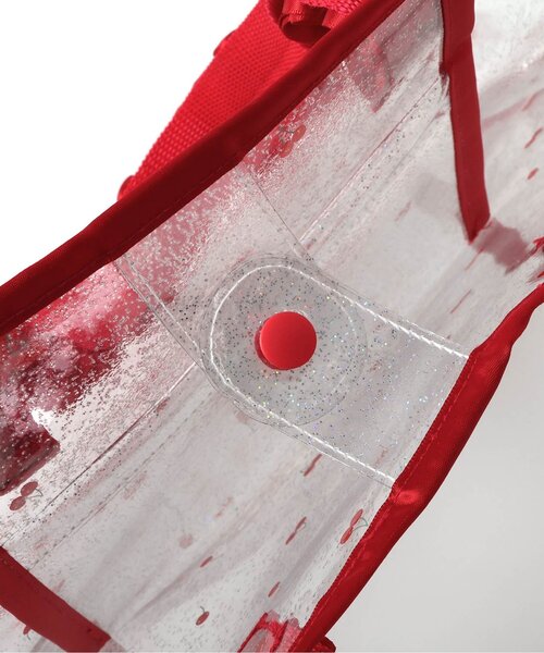 apres les cours（アプレレクール）の「さくらんぼ・ハート柄フリルスイムバッグ（スイムグッズ・キッズ・サックスブルー/レッド・FREE）」の11枚目の写真