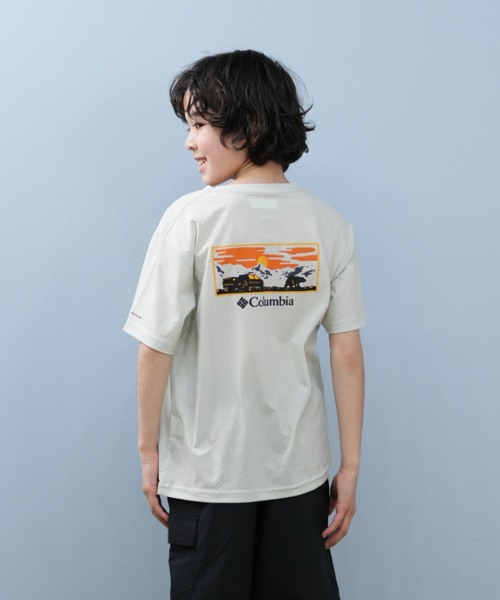 Columbia（コロンビア）の「columbia/コロンビア Y RUM BOWL OFZ GRAPHIC SS キッズ Tシャツ PY1055（Tシャツ/カットソー・キッズ・ブラック/ブルーグリーン/ストーン・M/S/XL/L）」の2枚目の写真