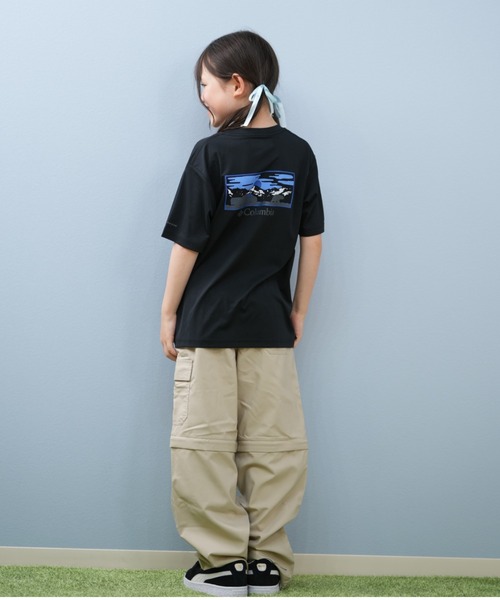 Columbia（コロンビア）の「columbia/コロンビア Y RUM BOWL OFZ GRAPHIC SS キッズ Tシャツ PY1055（Tシャツ/カットソー・キッズ・ブラック/ブルーグリーン/ストーン・M/S/XL/L）」の9枚目の写真