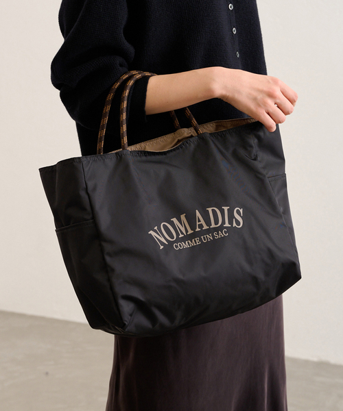 FRAMeWORK　フレームワーク　ノマディス 別注SAC 2 ブラックトート黒 ≪追加≫NOMADIS/ノマディス 別注SAC 2（トートバッグ）｜FRAMeWORK