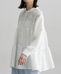 nissen | 切替ティアードシャツ(シャツ/ブラウス)