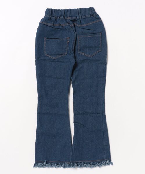 URBAN CHERRY(アーバンチェリー)の「フリンジフレアデニムパンツ(デニムパンツ・キッズ・ブルー・120cm/130cm/150cm/110cm/140cm)」の15枚目の写真