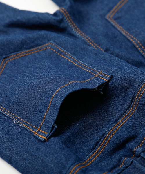 URBAN CHERRY(アーバンチェリー)の「フリンジフレアデニムパンツ(デニムパンツ・キッズ・ブルー・120cm/130cm/150cm/110cm/140cm)」の8枚目の写真