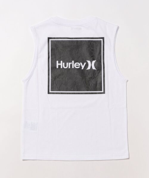 Hurley （ハーレー）の「Hurley/ハーレー SQUARE LOGO SL キッズ タンクトップ BCSL251090（タンクトップ・キッズ・ブラック/ホワイト・130cm/140cm/150cm/160cm）」の3枚目の写真