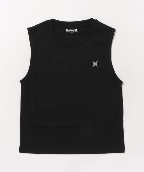 Hurley （ハーレー）の「Hurley/ハーレー SQUARE LOGO SL キッズ タンクトップ BCSL251090（タンクトップ・キッズ・ブラック/ホワイト・130cm/140cm/150cm/160cm）」の13枚目の写真