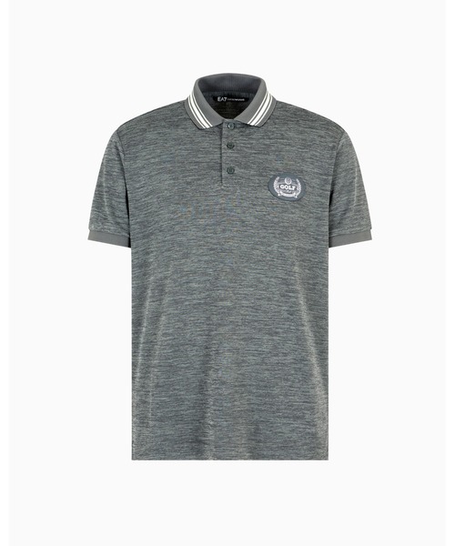 EMPORIO ARMANI EA7（エンポリオアルマーニイーエーセブン）の「<オンライン限定>【エンポリオ アルマーニ EA7】Golf Club ポロシャツ ストレッチコットン／モダール混紡ジャージー（ポロシャツ・メンズ・ホワイト/グリーン系・MEDIUM/SMALL/X-LARGE/XX-LARGE/LARGE/X-SMALL）」の7枚目の写真