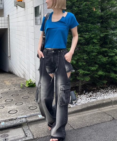 コニ 22SS KENZO ケンゾー ボケフラワーデニムパンツ NIGO