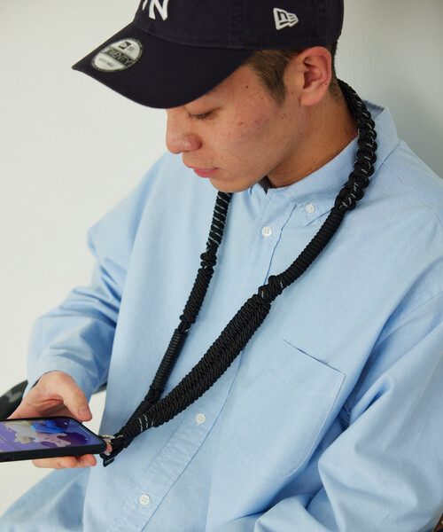 A SCENE(エーシーン)の「A SCENE/エーシーン DESIGN PARACORD SHOULDER デザインパラコードショルダー(スマホグッズ・メンズ・ブラック/その他/シルバー/イエロー/ピンク・ONE SIZE)」の11枚目の写真