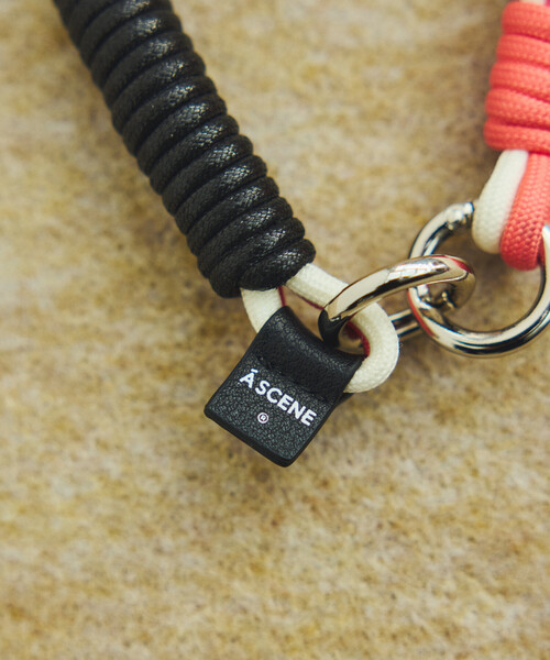 A SCENE(エーシーン)の「A SCENE/エーシーン DESIGN PARACORD SHOULDER デザインパラコードショルダー(スマホグッズ・メンズ・ブラック/その他/シルバー/イエロー/ピンク・ONE SIZE)」の17枚目の写真