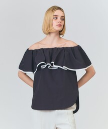 GRACE CLASS（グレースクラス）の「ラッフルトリミングブラウス（シャツ/ブラウス）」