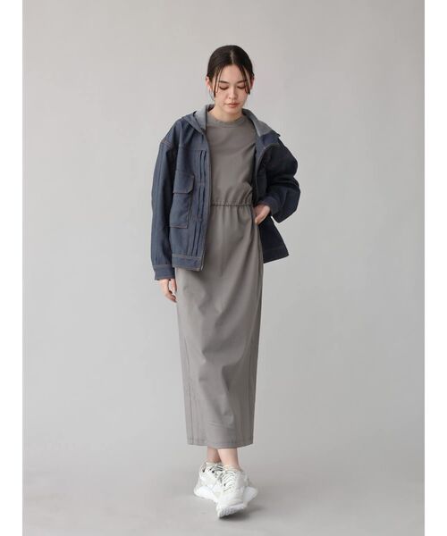 本当に信頼出来る店 2wayストレッチ】ドロストカットワンピース（ワンピース ワンピース
