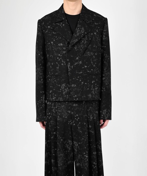 LAD MUSICIAN（ラッドミュージシャン）の「SMALL FLOWER RIDERS JACKET（テーラードジャケット・メンズ・ブラック・44/46/42）」の6枚目の写真